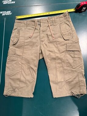 Diesel Men's Cargo Shorts in Light Khaki